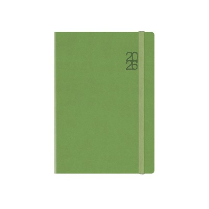 Agenda 2026 Vinci Flex Verde Salvie datata zilnic 15 x 21 cm