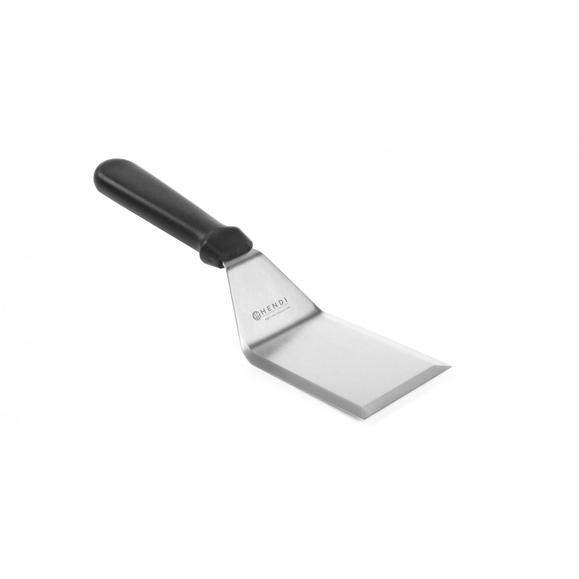 Spatula hamburger Hendi, otel inoxidabil/polipropilena, 10x7,6x27 cm