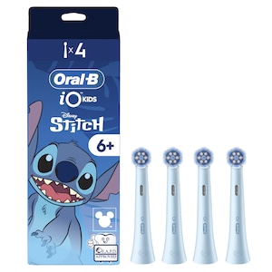 Rezerve periuta de dinti electrica Oral-B iO Kids Disney Stitch, pentru copii cu varsta peste 6 Ani, 4 bucati
