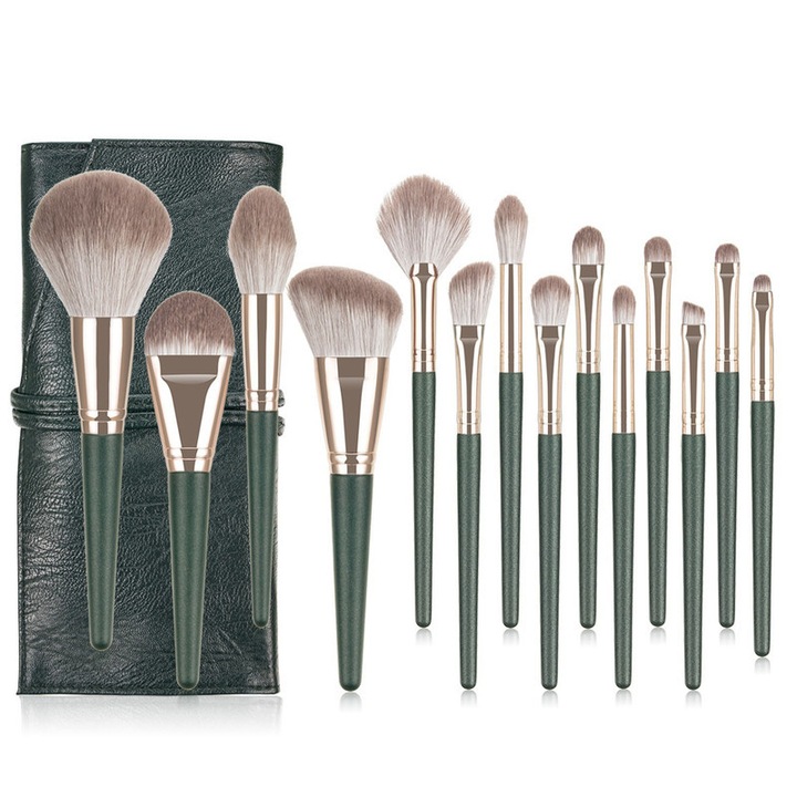 Esther Beauty, 14 db-os sminkecset készlet, Zöld