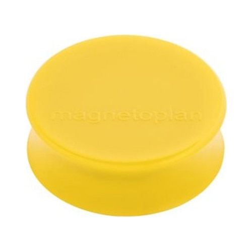 Magneti Magnetoplan ERGO Large 34 x 17,5 mm, galben, 10 buc/set
