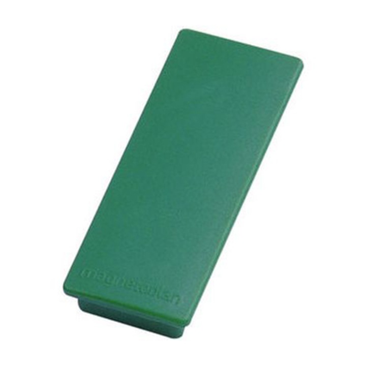 Magneti Magnetoplan rectangulari 54x19x8mm, verde, 10 buc/set