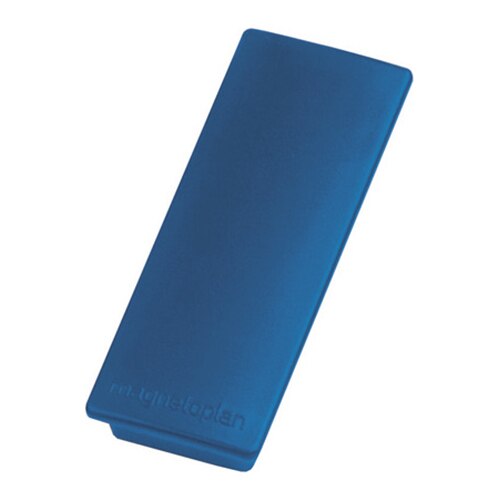 Magneti Magnetoplan rectangulari 54x19x8mm, albastru, 10 buc/set