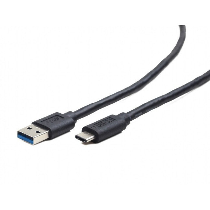 Cablu USB 3.0 tip A la tip C 1m T-T Negru CleanPC