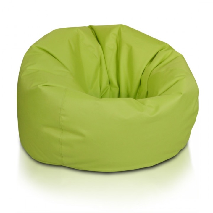 Fotoliu puf Lazyboy Cloud XL Verde Lime, dehusabil, Dirtproof, Interior/exterior, impermeabil