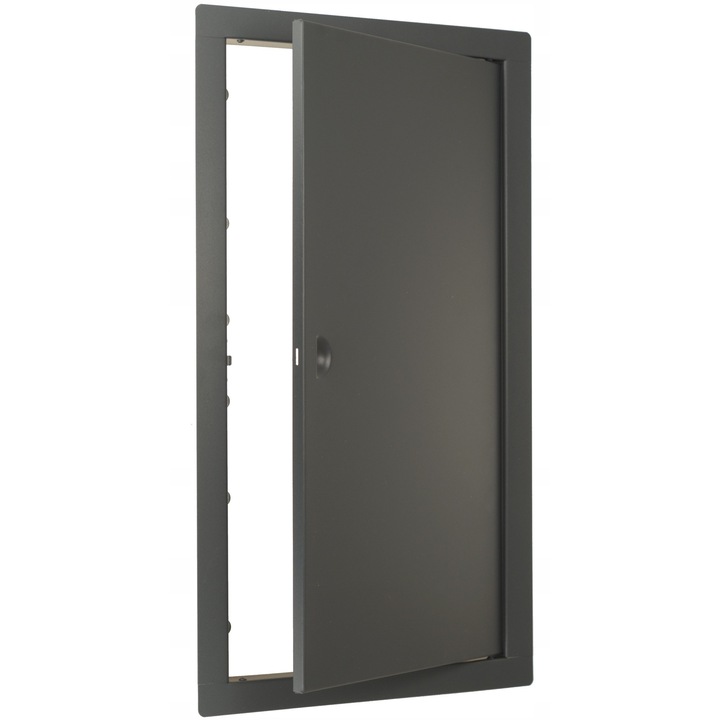 Capac pentru uși de inspecție, Feinz, grosime otel 0.7mm, vopsea grafit, 25x50x2.7cm