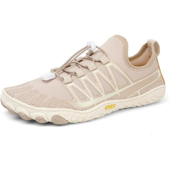 Pantofi usori de apa unisex, respirabili, bej, marime 46, AONEGOLD