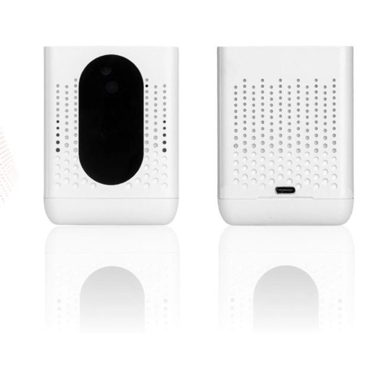 Wi-Fi diktafon AR07 (fehér) – Készenlét akár 7 hónapig, Hangvezérlés, Élő hallgatás bárhonnan