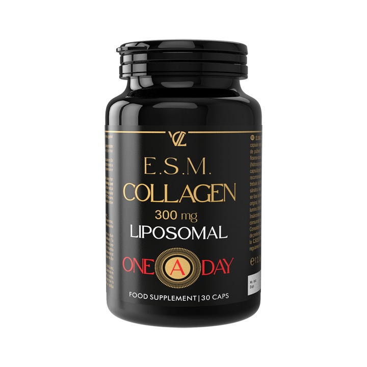 Colagen Lipozomal din membrana de ou, Vita Code Lab, 300 mg, 30 capsule vegetale