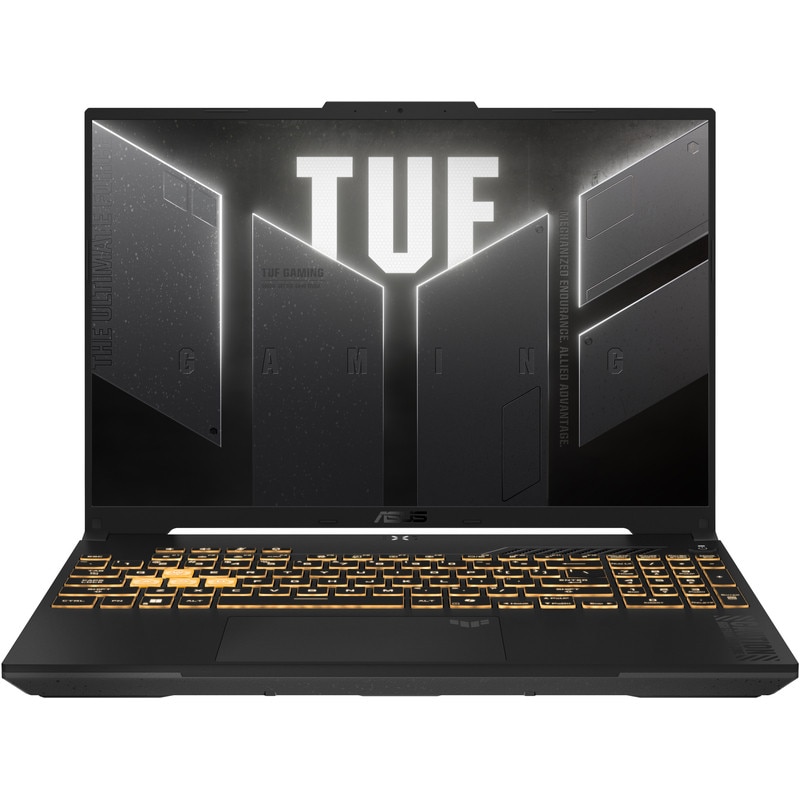 Laptop ASUS Gaming 16'' TUF F16 FX607VJ, FHD+ 144Hz, Procesor Intel® Core™ 5 210H (12M Cache, up to 4.80 GHz), 16GB DDR4, 512GB SSD, GeForce RTX 3050 6GB, No OS, Mecha Gray