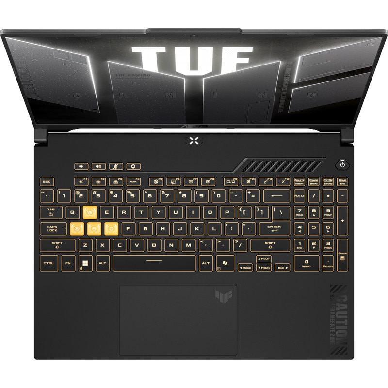 Laptop ASUS Gaming 16'' TUF F16 FX607VJ, FHD+ 144Hz, Procesor Intel® Core™ 5 210H (12M Cache, up to 4.80 GHz), 16GB DDR4, 512GB SSD, GeForce RTX 3050 6GB, No OS, Mecha Gray