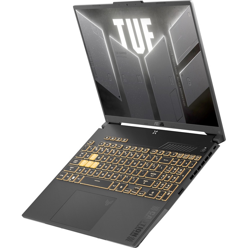 Laptop ASUS Gaming 16'' TUF F16 FX607VJ, FHD+ 144Hz, Procesor Intel® Core™ 5 210H (12M Cache, up to 4.80 GHz), 16GB DDR4, 512GB SSD, GeForce RTX 3050 6GB, No OS, Mecha Gray