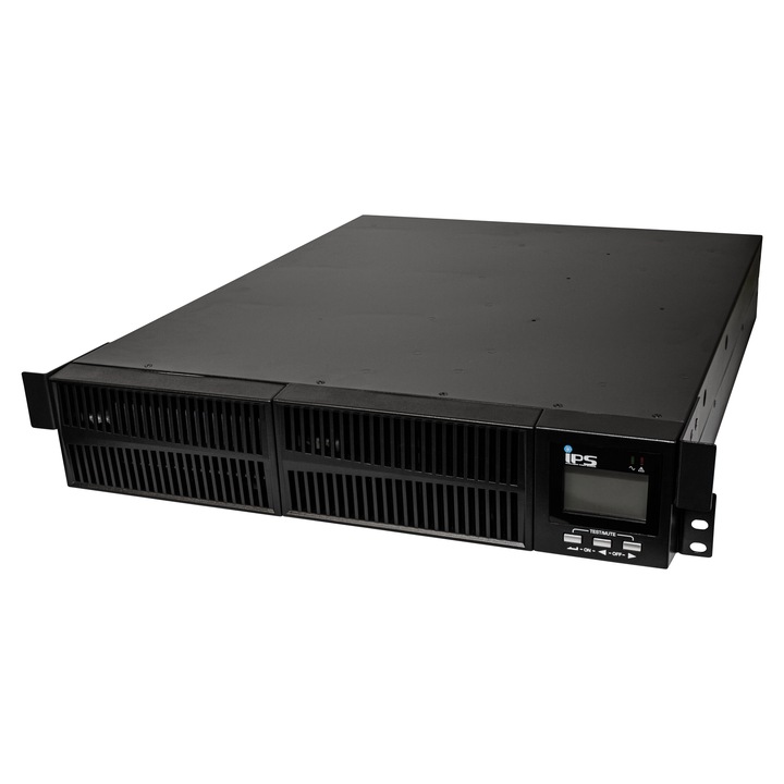UPS Online IPS RTS11-ON-3k0-2U-D8-6x9-I9, 3000VA/2700W, RACK 2U, 440x533x89mm