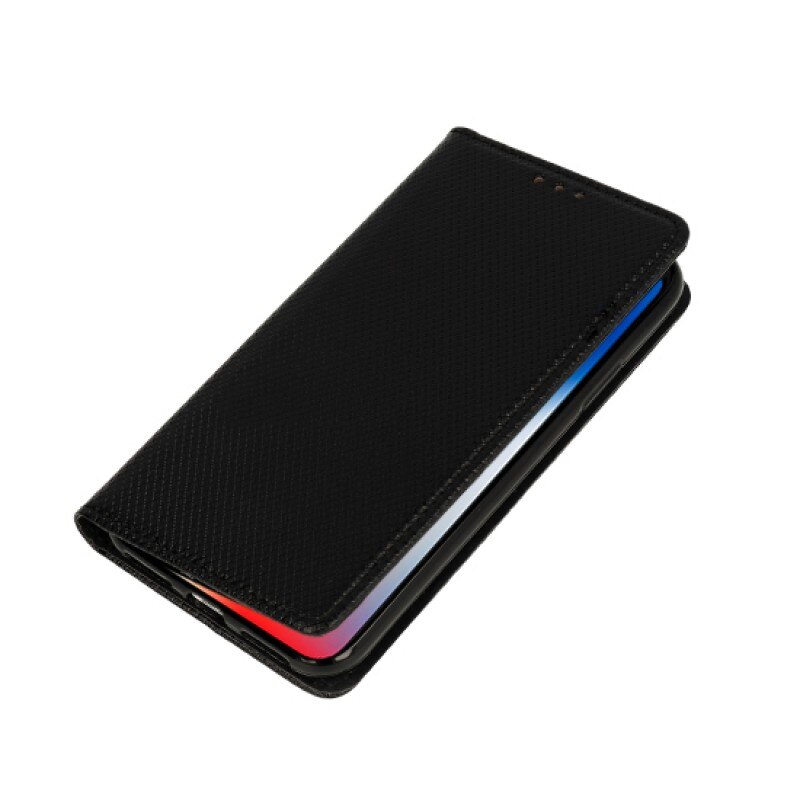 Husa flip Smart Book MAGNET pentru HUAWEI P SMART (2019) neagra