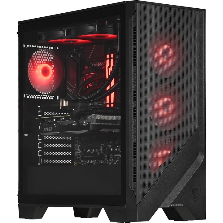 Desktop PC Actina Midi Tower, Intel 265KF 20 C / 20 T, 3.3 GHz - 5.5 GHz, 32 GB RAM, 2 TB SSD, NVIDIA GeForce RTX 5070 12 GB, Fara sistem de operare