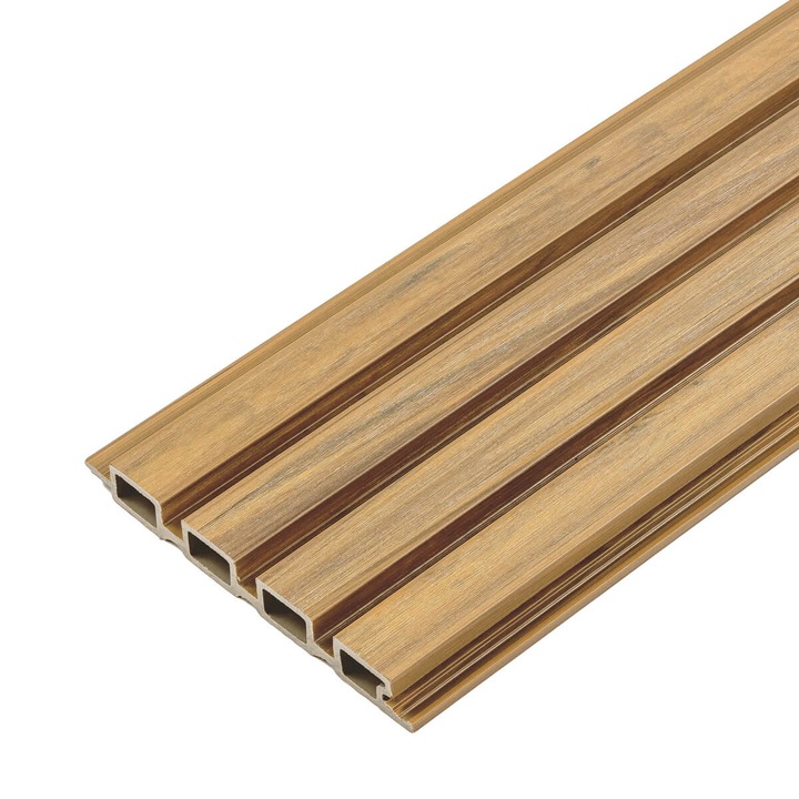 Lamele premium pentru fatade exterioare Liderwood, Stejar Winchester ESANTION 8cm