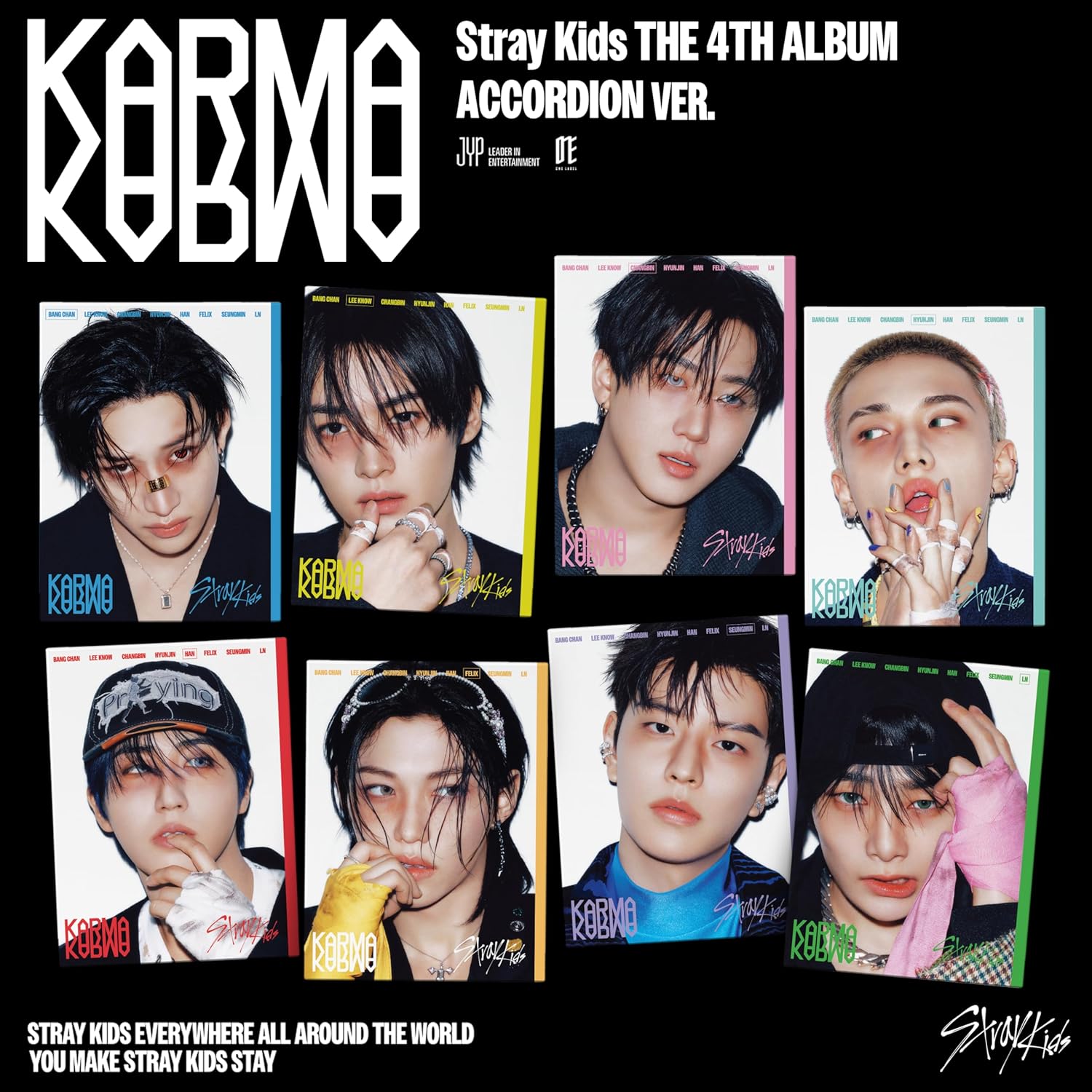 Stray Kids KARMA CD15枚　フライヤーコンプリート2セット Stray Kids - Karma - CD - eMAG.ro
