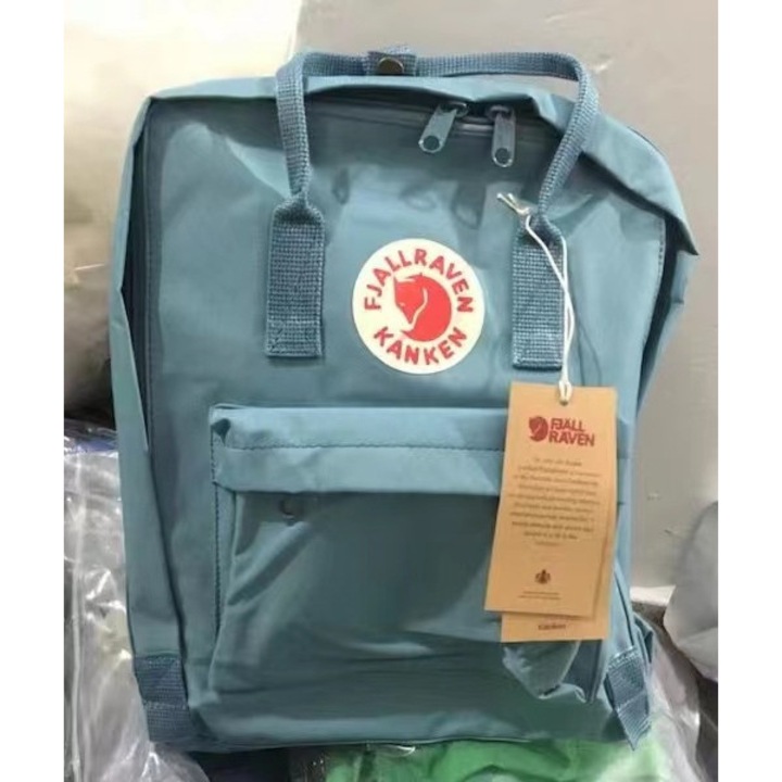 Rucsac Fjallraven Kanken, 16L, gri-albastru