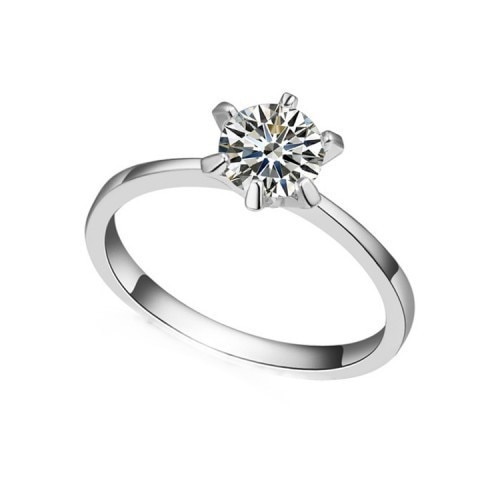 Inel zirconiu Elegance, 16 mm