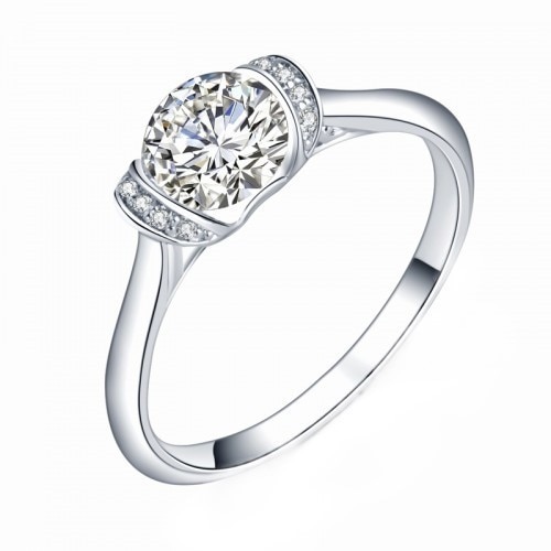 Inel zirconiu Lovely Day, 17 mm