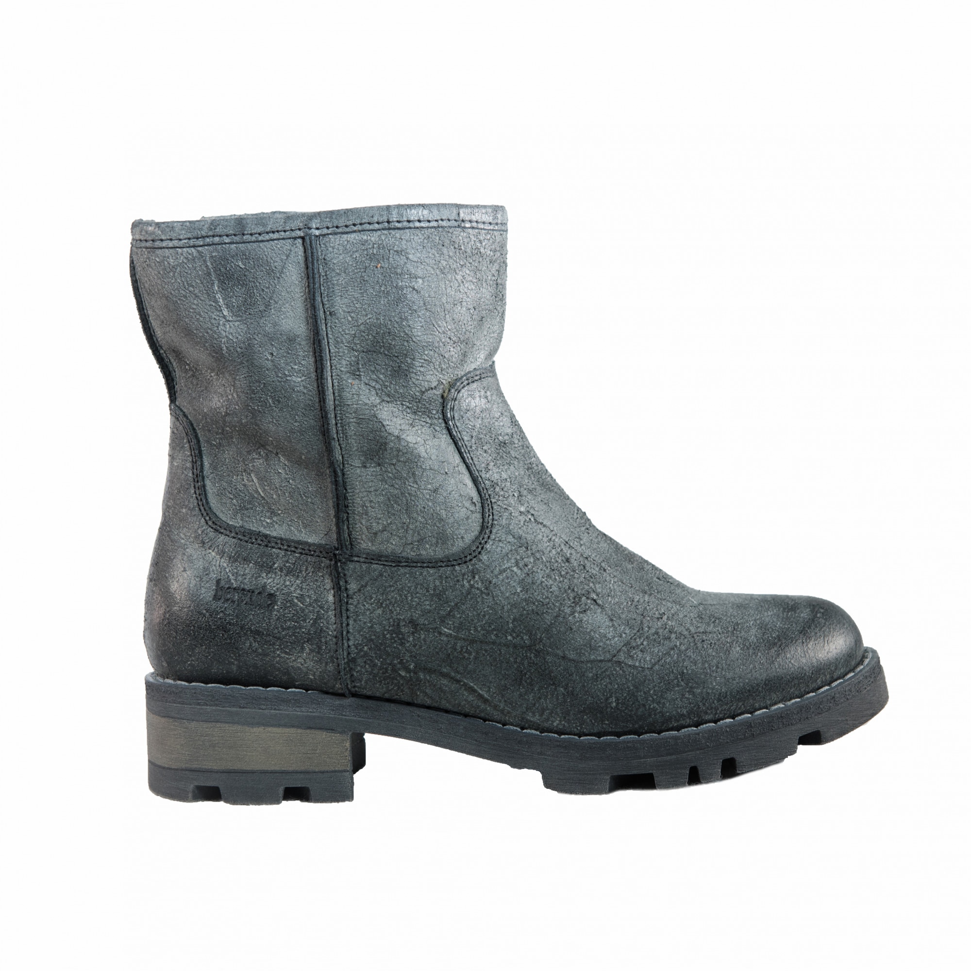 Botine femei Aspen 276, Berende Creation, Negru-Gri