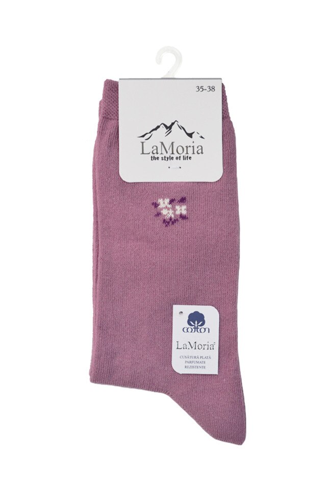 Sosete dama, bumbac, Mov