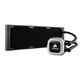 Cooler CPU Corsair H150i RGB, racire cu lichid, ventilator 3x120mm, baza cupru
