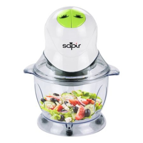 Tocator electric Sapir cu bol din plastic 1L, 2 grade de viteza, 400W