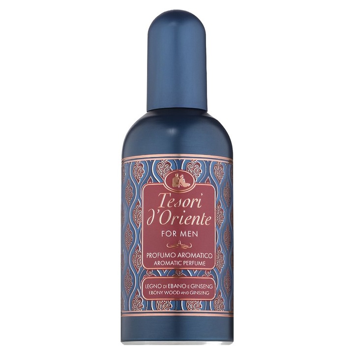 Apă de toaleta Tesori d'Oriente Legno di Ebano e Ginseng, 100ml, pentru bărbați