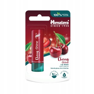 Ruj De Buze Protectie, Himalaya, Cherry Shine Colorant Si Hidratant, Cu Ulei Din Samburi De Cires Si Vitamina E, Hraneste Si Inmoaie, Ofera Stralucire Naturala Si Culoare Delicata, Ideal Pentru Zi De Zi, 4.5 g
