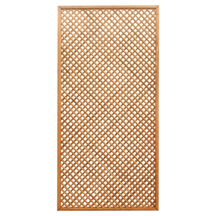 Separator din lemn de pin, paravan, panou ornamental, natur, 1000mmX 2000mm