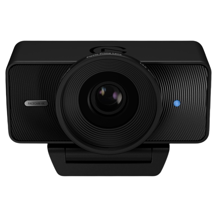 Camera Web Elgato Facecam 4K, USB-C, FOV 90°, Negru