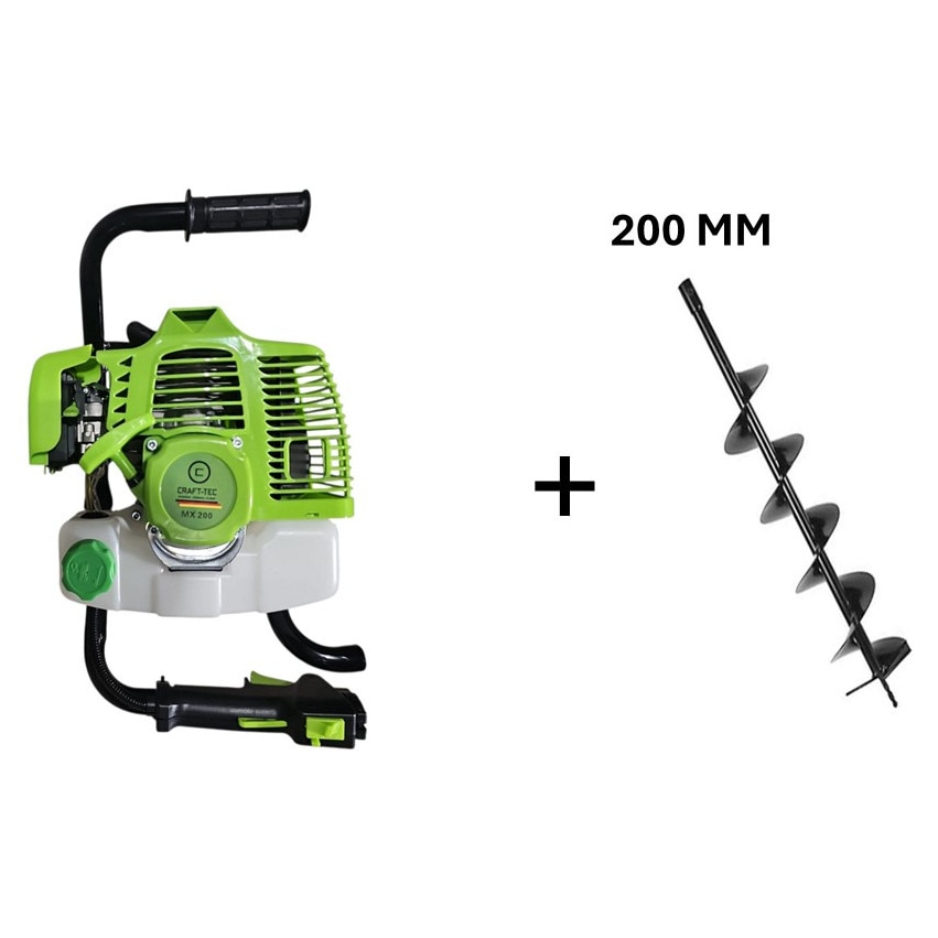 Motoburghiu foreza pamant 8.1CP, 58cc, Professional, CRAFT-TEC