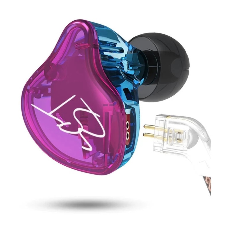 Casti Audio Kz Acoustics Zst X Purple