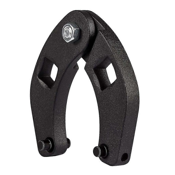 Cheie reglabila pentru piulite hidraulice 7463, otel, 9cm, neagra