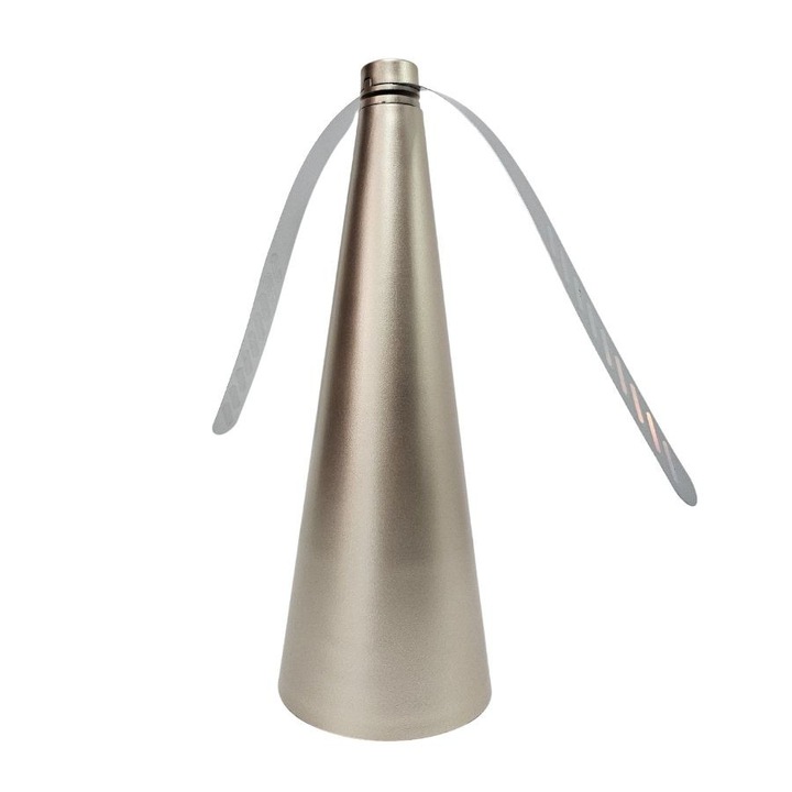 Aparat pentru indepartat muste, 26.5x9.5cm, auriu, Perfect Home