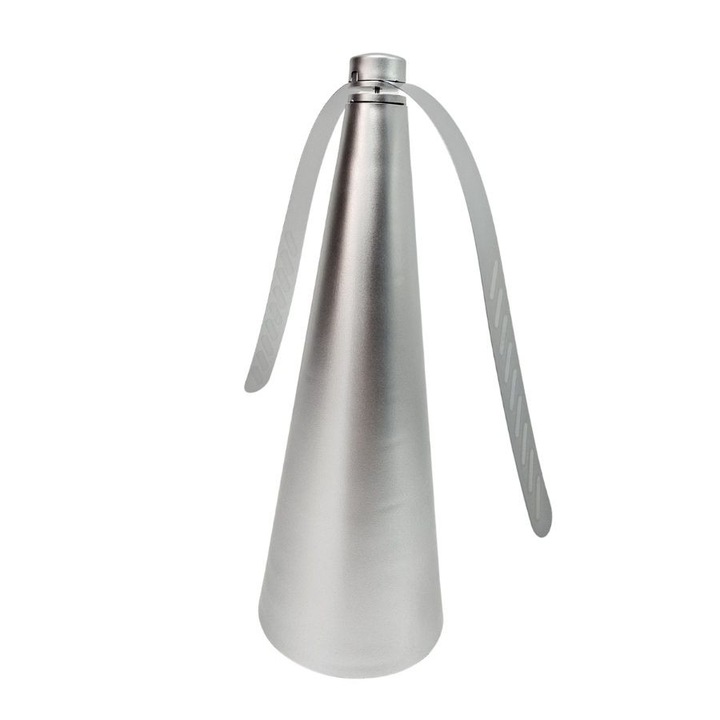 Aparat pentru indepartat muste, 26.5x9.5cm, argintiu, Perfect Home