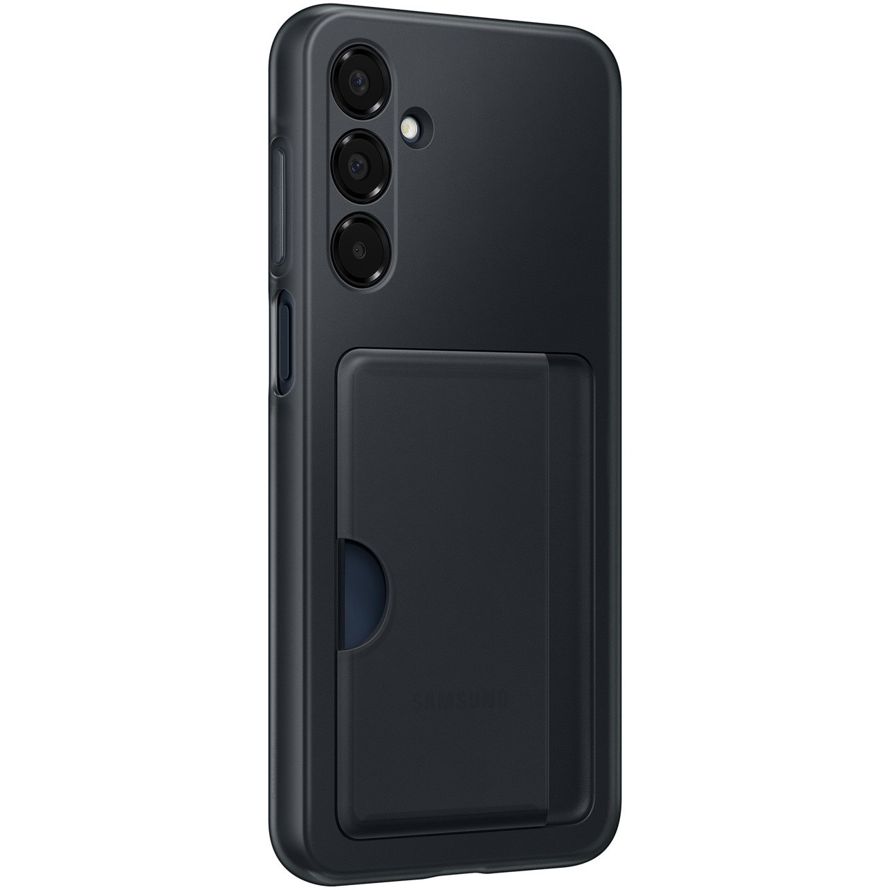 Husa de protectie Samsung Card Slot Case pentru Galaxy A16 5G, Black