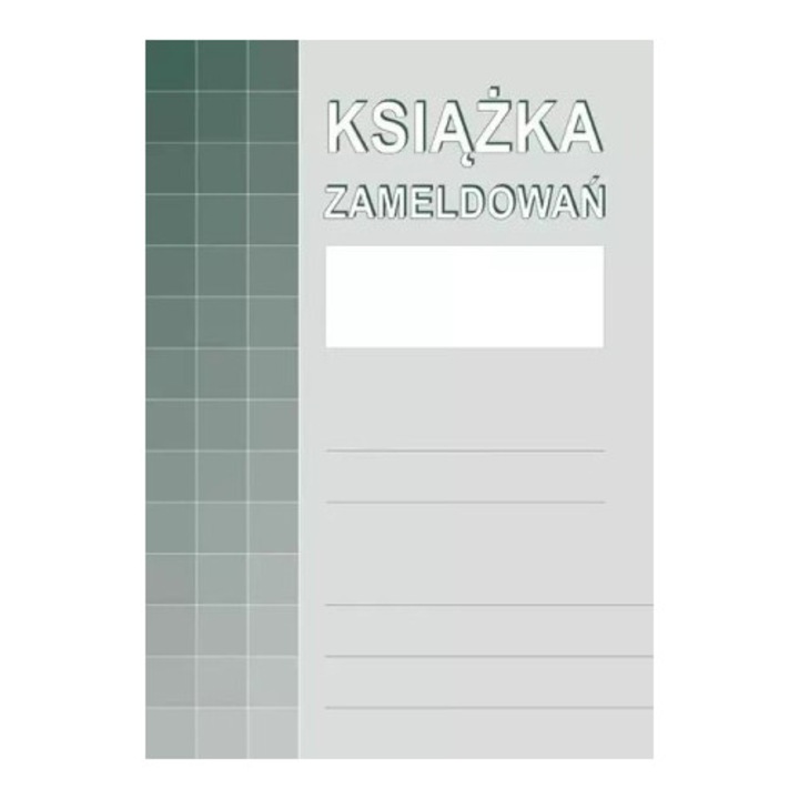 Regisztrációs kártya, Michalczyk i Prokop, 2023, A4, 20 oldal, kétoldalas nyomtatás