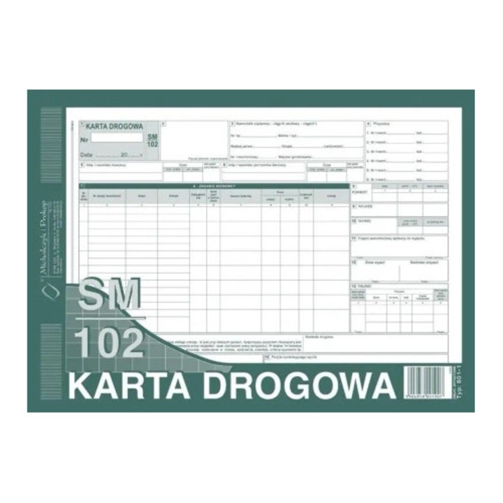 Útikalauz SM/102, MICHALCZYK I PROKOP