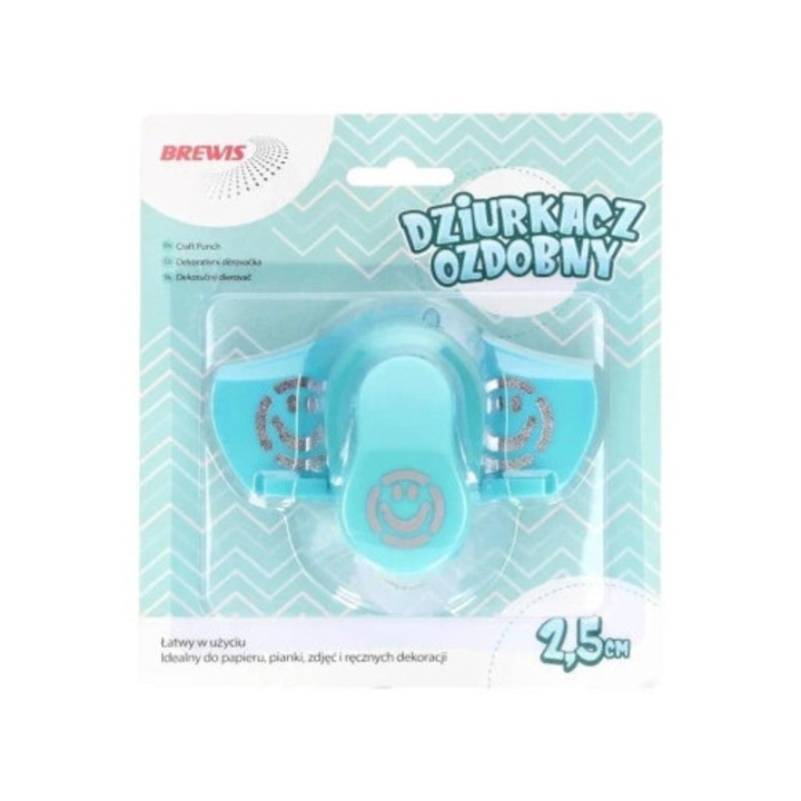 Dekoratív lyukasztó, Brewis, Buzka, 2,5cm