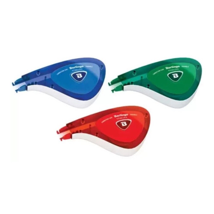 Corector Berlingo Triangle, 4,2mmx8m, multicolor, set mix