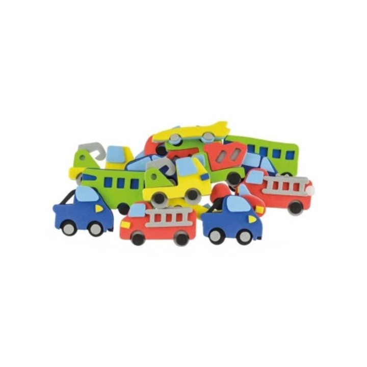 Set stickere decorative Brewis, 16 bucati, pianka, auto