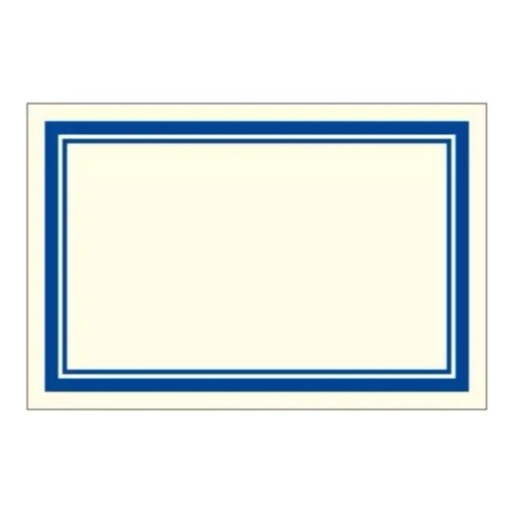 Rossi dekoratív matrica szett, 4 darab, kék részletekkel