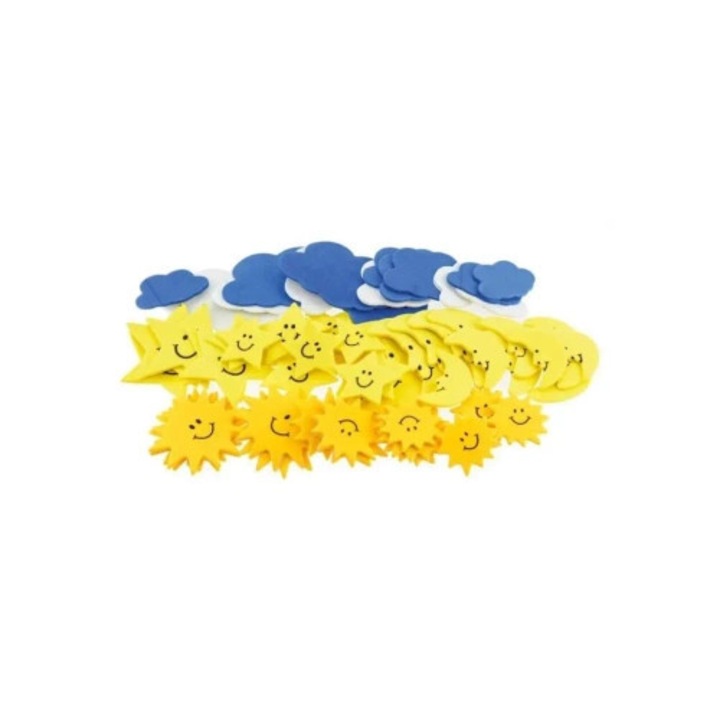 Brewis dekoratív matricák, pogoda, 56 darabos készlet