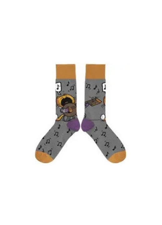 Sosete barbati Molom, 80% bumbac, 42-46, multicolor