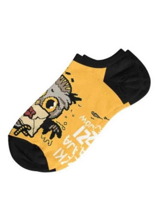 Sosete dama Molom, set cu model bufnita, 37/41, multicolor