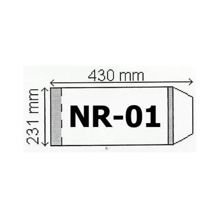 Set 25 Okladki B5 reglabile Narnia, multicolor