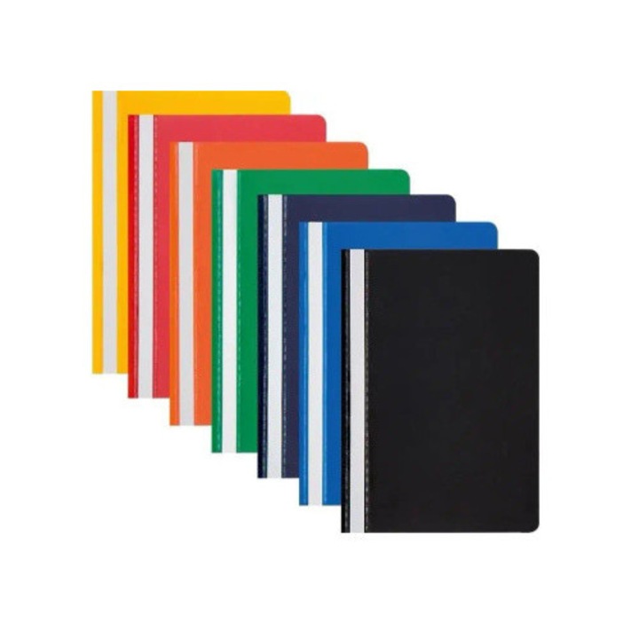 Dosar A4 Panta Plast, transparent, capacitate 200 foi, set 10 bucati