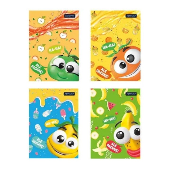 Dosar A4 Frutos, ASTRA, mix modele, cu elastic